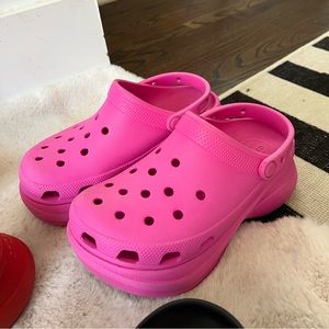 COPY - Electric Pink Crocs Classic Bae Clog